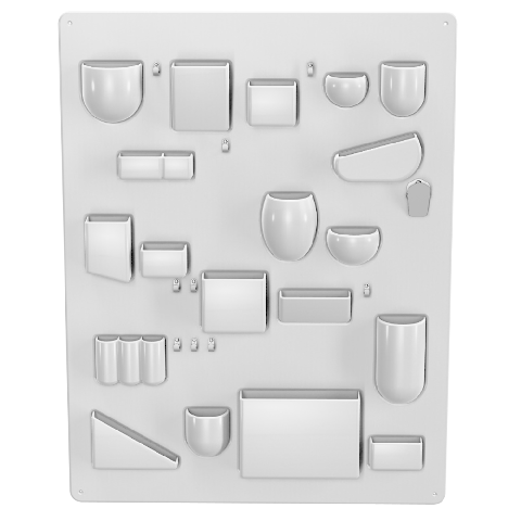 Vitra UTEN.SILO RE I Large Plastic Wall Organizer by Dorothee Becker