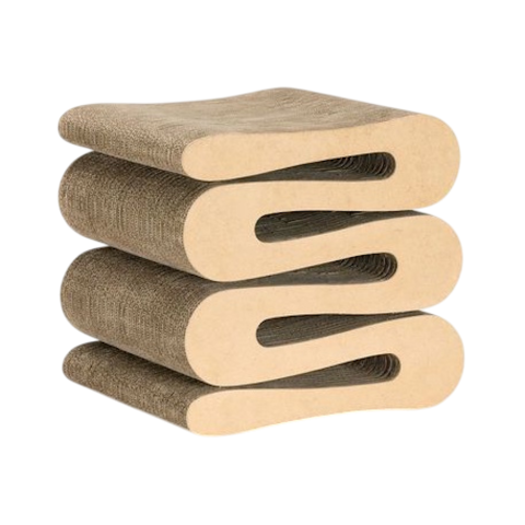 Vitra Wiggle Stool by Frank Gehry