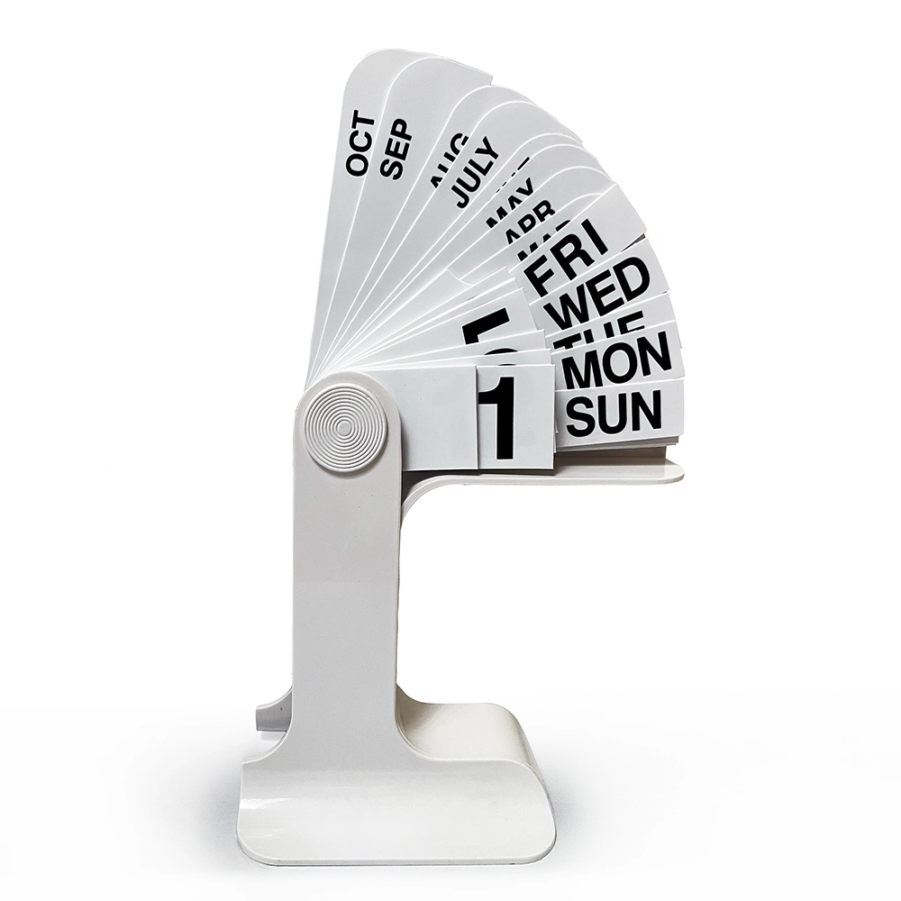 Enzo Mari Timor Perpetual Desktop Calendar Stardust Modern