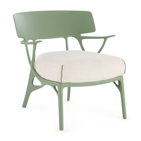 Kartell A.I. LOUNGE Armchair by Philippe Starck - Panamino Basic