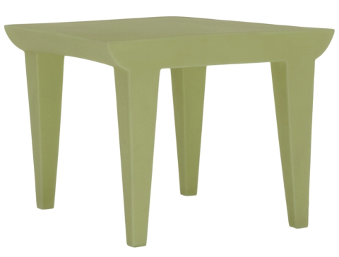 Kartell Bubble Club Modern Outdoor Side Table by Philippe Starck