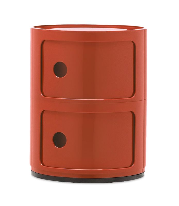 Kartell COMPONIBILI CLASSIC Round 2-Door Storage Unit by Anna