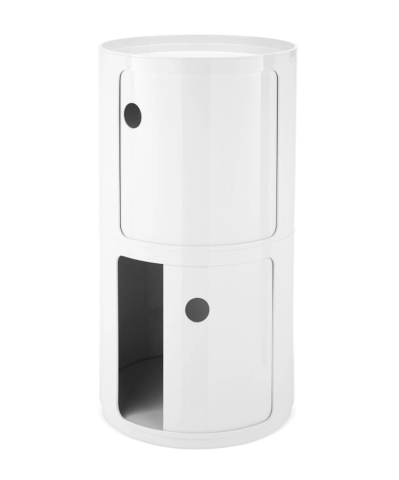 Kartell COMPONIBILI CLASSIC BIG Storage Unit by Anna Castelli Ferrieri - White