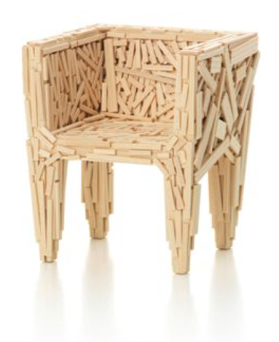 Vitra MINIATURES Favela Chair by Fernando & Humberto Campana