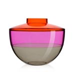 Shibuya Vase in Orange Violet Smoke - Kartell Shibuya Vase