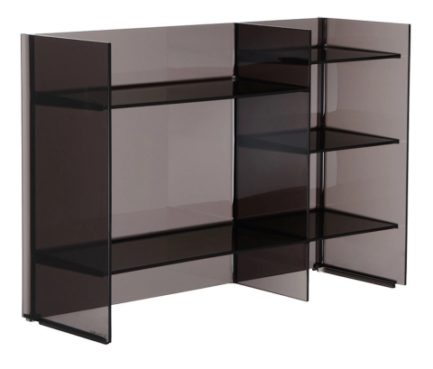 Kartell Sound-Rack Freestanding Cabinet - Smoke Grey