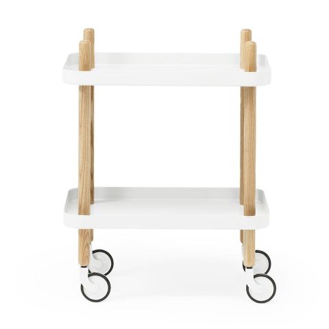 Normann Copenhagen Block Table – Mobile Side Table