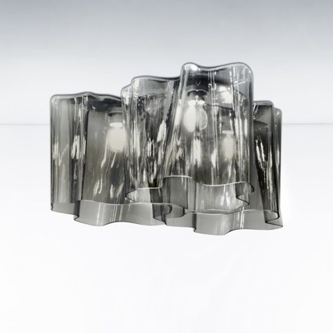 Artemide LOGICO Triple Nested Modern Ceiling Lamp by Michele De Lucchi & Gerhard Reichert