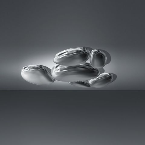 Artemide SKYDRO Modern Ceiling Lamp by Ross Lovegrove