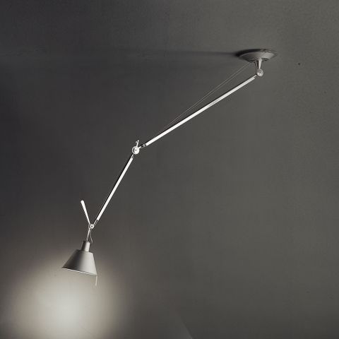 Artemide TOLOMEO Off-Center Ceiling Mounted Lamp by Michele De Lucchi & Giancarlo Fassina