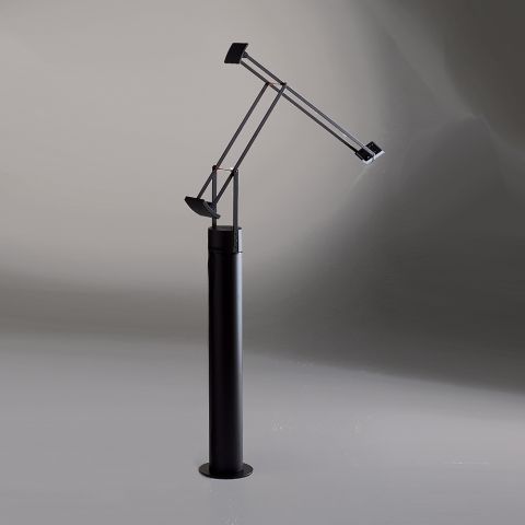 Artemide TIZIO 35 Floor Lamp with Floor Support by Richard Sapper