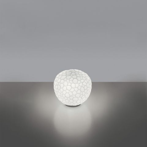 Artemide METEORITE Modern Glass Table Lamp by Pio & Tito Toso