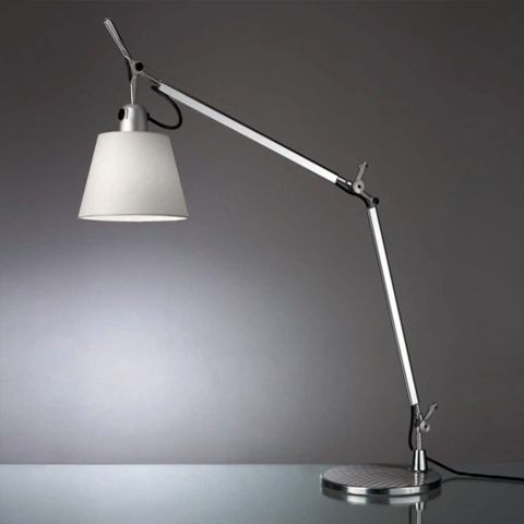 Artemide TOLOMEO with Shade Table Lamp by Michele De Lucchi & Giancarlo Fassina