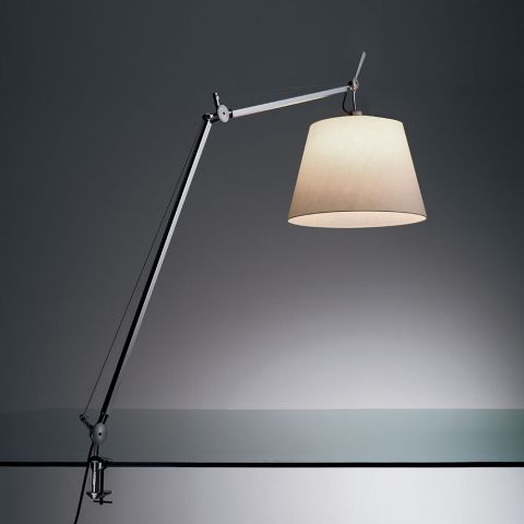 Artemide TOLOMEO Mega Table Lamp with Clamp by Michele De Lucchi & Giancarlo Fassina