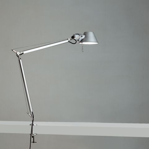 Artemide TOLOMEO Classic Table Lamp With Table Clamp by Michele De Lucchi & Giancarlo Fassina