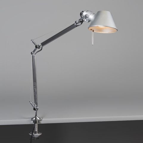 Artemide TOLOMEO Micro Table Lamp With Clamp by Michele De Lucchi & Giancarlo Fassina