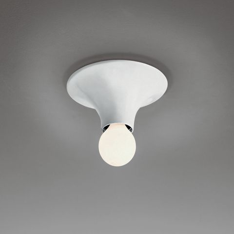 Artemide TETI White Ceiling Lamp by Vico Magistretti