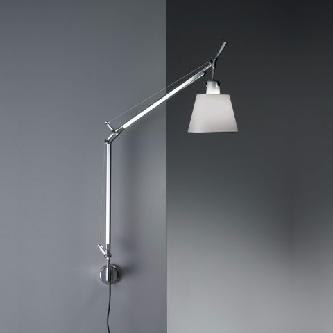 Artemide TOLOMEO Wall Lamp with Shade by Michele De Lucchi & Giancarlo Fassina