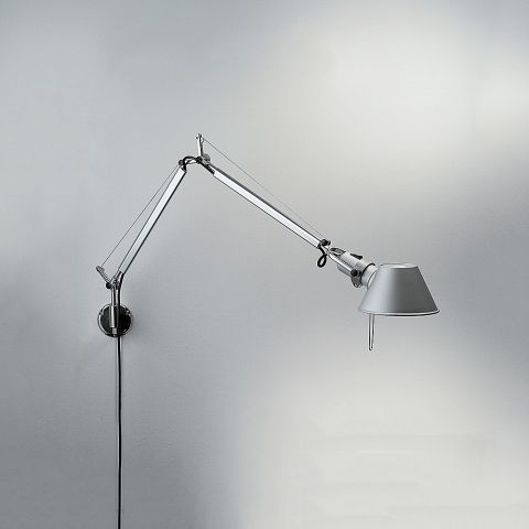 Artemide TOLOMEO Mini LED Wall Lamp with Arms by Michele De Lucchi & Giancarlo Fassina
