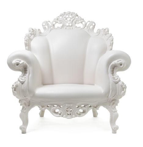MAGIS Proust White Armchair by Alessandro Mendini