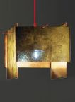 Ingo Maurer 24 Karat Blau Pendant Lamp