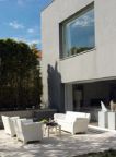 Kartell Bubble Club Modern Outdoor Side Table by Philippe Starck