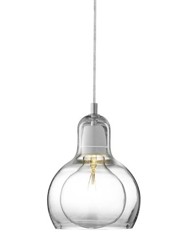 Unique Mega Bulb Glass Pendant Light by Sofie Refer