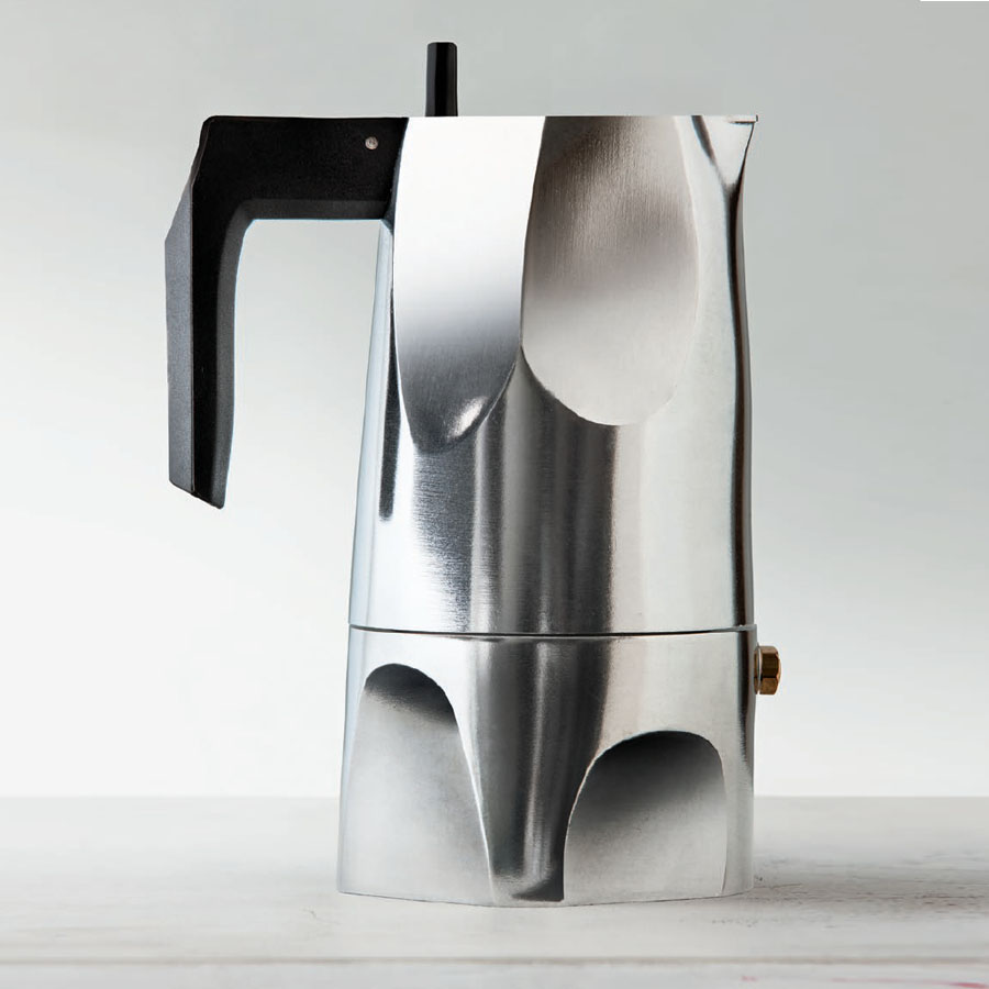 Alessi Ossidiana Stovetop Espresso Maker Alessi Ossidiana Stovetop Espresso Maker