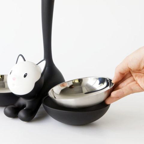 Alessi Tigrito Cat Feeding Bowl by Miriam Mirri