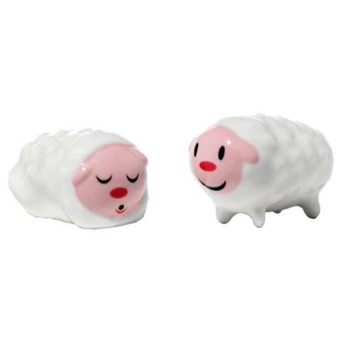 Alessi Tiny Little Sheep Christmas Porcelain Figurine