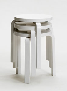 Alvar Aalto 60 Stool by Artek