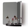 124° Wall Mirror with Shelf Wood | Daniel Rybakken | Artek