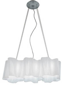 Artemide Logico Mini Triple Linear Suspension Light