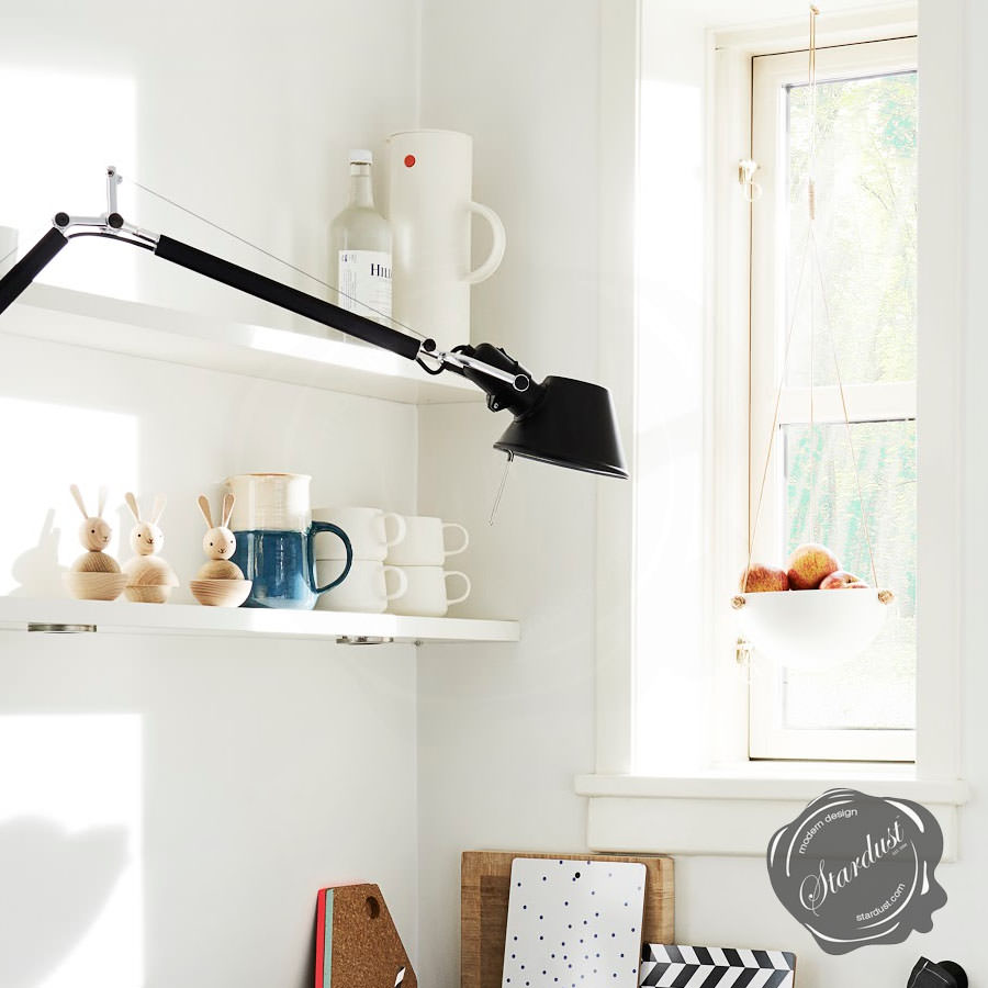 Artemide Tolomeo Classic Wall Lamp with Arms