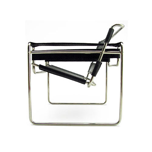 Vitra Miniature 4.75-inch B3 Wassily Chair by Marcel Breuer