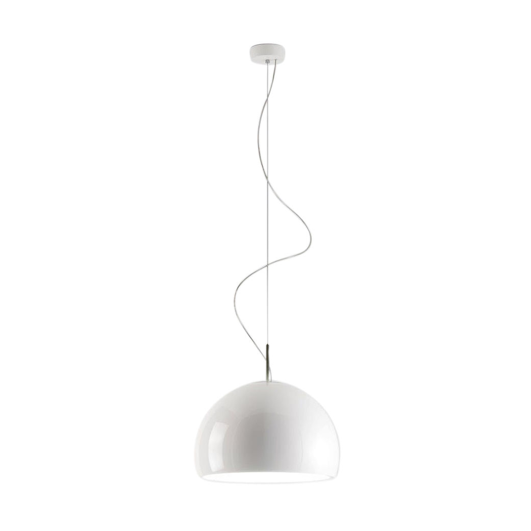 blanding lommetørklæde bidragyder Prandina Biluna S70 Small Modern Glass Pendant Lamp Light Fixture | Stardust