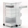 Joe Colombo Boby Mobile Office Organizer B35 - 3 Sections + 5 Drawers