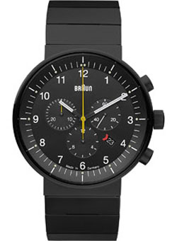 Braun Chronograph BN0095BKBKBTG Modern Men's Watch - Black