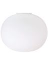 Flos Glo-Ball C2 Ceiling Lamp in White Glass