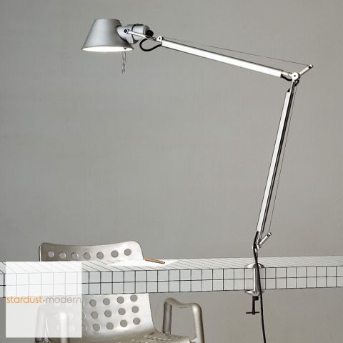 Artemide Tolomeo Classic Table Lamp With Table Clamp