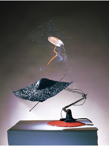 Ingo Maurer Don Quixote Table Lamp by Ingo Maurer and Team