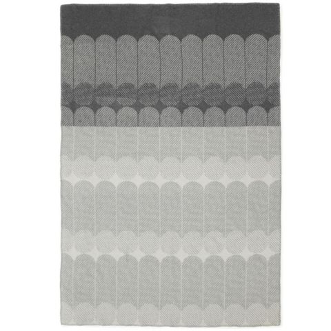 Warm Melange New Zealand Wool Throw Blanket (Available in Winter Grey)