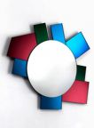 Glas Italia Ettore Sottsass Mirror DIONISO6 Gli Specchi di Dioniso