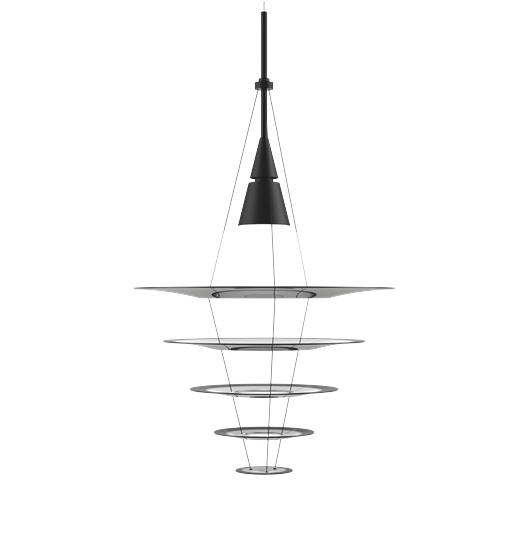 Louis Poulsen Enigma 425 Modern Pendant Light By Shoichi Uchiyama Stardust