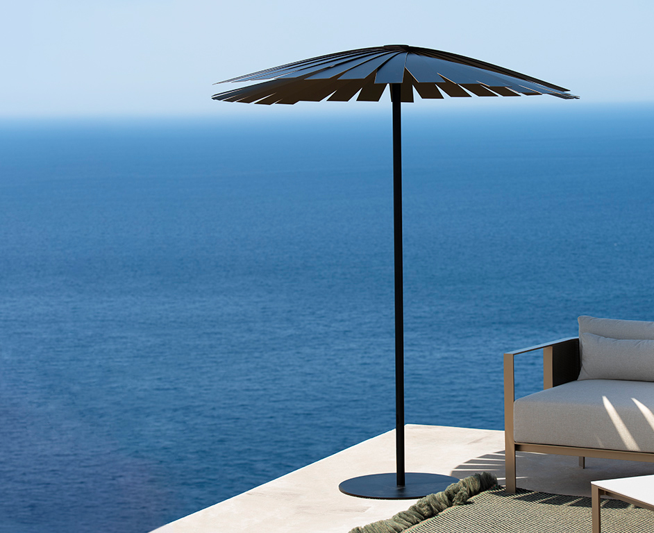 Ensombra 6ft Outdoor Patio Umbrella W Folding Gandia Blasco Stardust