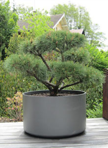 Extra Large Round Outdoor Planter Pot 30" Diameter