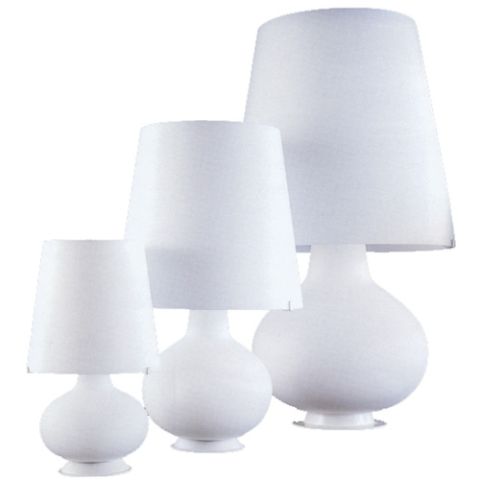 FontanaArte Fontana Glass Table Lamp by Max Ingrand