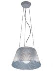 Flos Romeo Moon S1 Small Reeded Glass Pendant FU613100