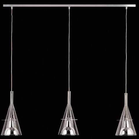 FontanaArte Flute Lamp 3 Pendant Lamp by Franco Raggi