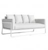 Gandia Blasco Flat Modern Outdoor Sofa with Arm Rests